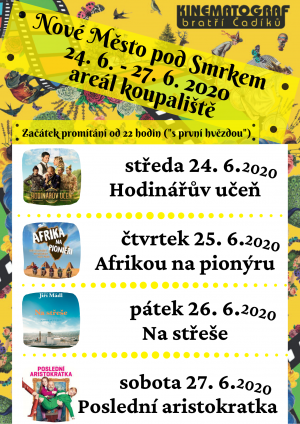 Nové město pod Smrkem - kinematograf