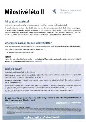 Milostivé léto II